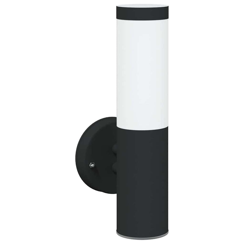 Chargez l'image dans la visionneuse de la galerie, Vidaxl buiten wandlamp zwart 15 x 7,5 x 33 cm