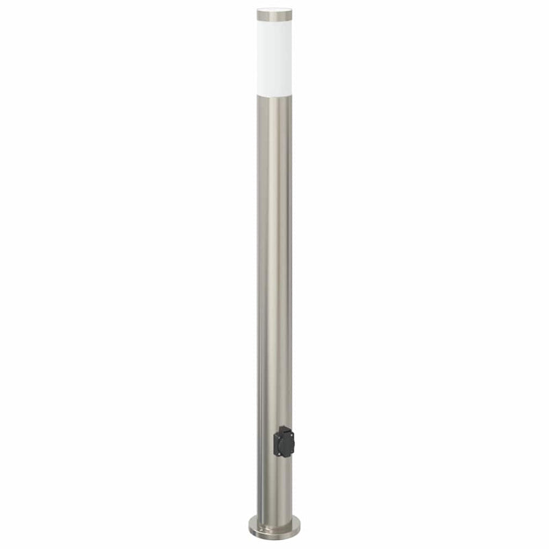 Chargez l'image dans la visionneuse de la galerie, Vidaxl bolderarmatuur met stopcontact 110 cm rvs ip44