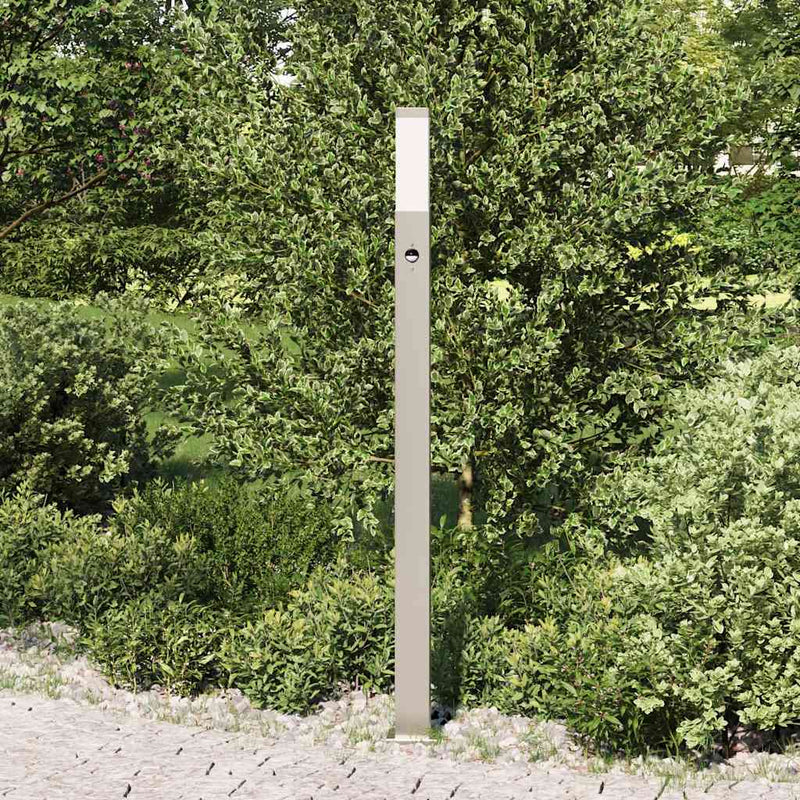 Chargez l'image dans la visionneuse de la galerie, Vidaxl bolderverlichting met sensor 110 cm roestvrij staal ip44