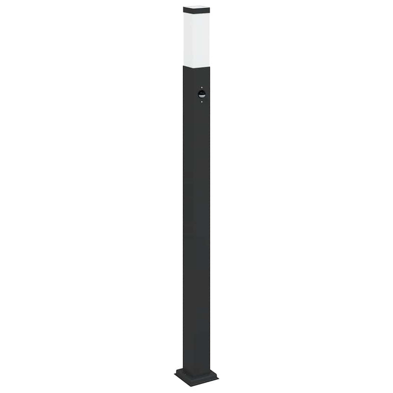 Chargez l'image dans la visionneuse de la galerie, Vidaxl bolderverlichting met sensor 110 cm zwart ip44