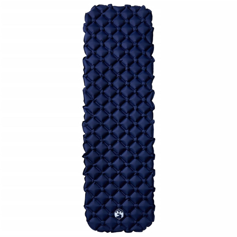 Load image into Gallery viewer, Vidaxl kampeermatras opblaasbaar 190x58x6 cm 1-persoons marineblauw