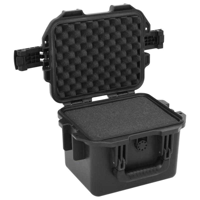 Load image into Gallery viewer, Vidaxl flightcase draagbaar 30x24,5x20 cm pp zwart