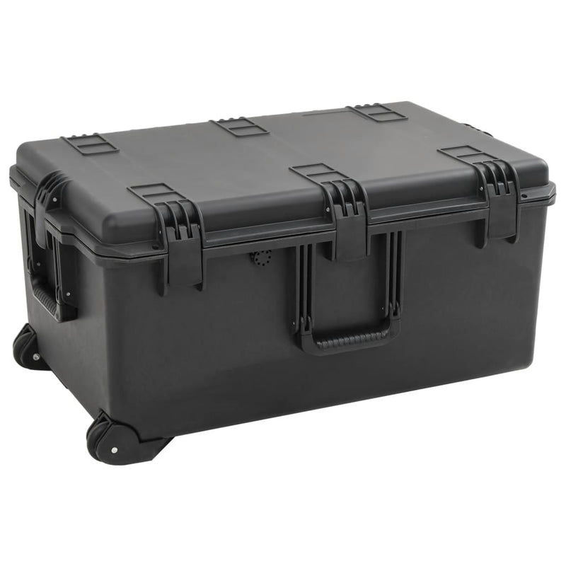 Afbeelding laden in galerijviewer, Vidaxl flightcase draagbaar 79,5x52x39 cm pp zwart