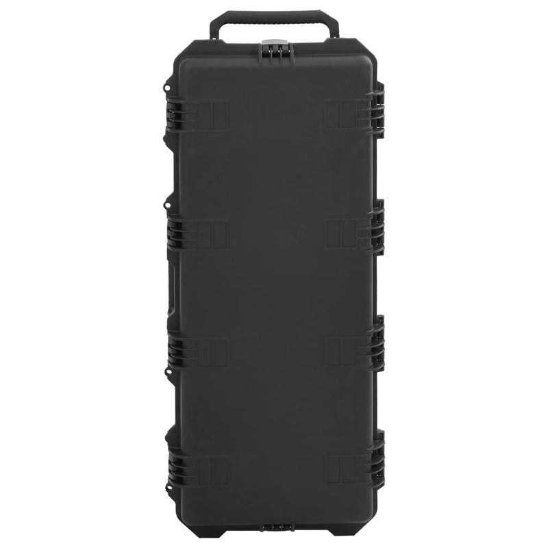 Load image into Gallery viewer, Vidaxl flightcase draagbaar 100,5x42x17 cm pp zwart