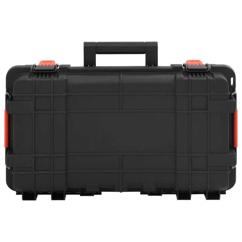 Load image into Gallery viewer, Vidaxl flightcase draagbaar 56,5x34x16 cm pp zwart