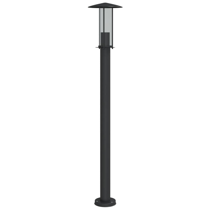 Load image into Gallery viewer, Vidaxl vloerlamp voor buiten 100 cm roestvrij staal zwart