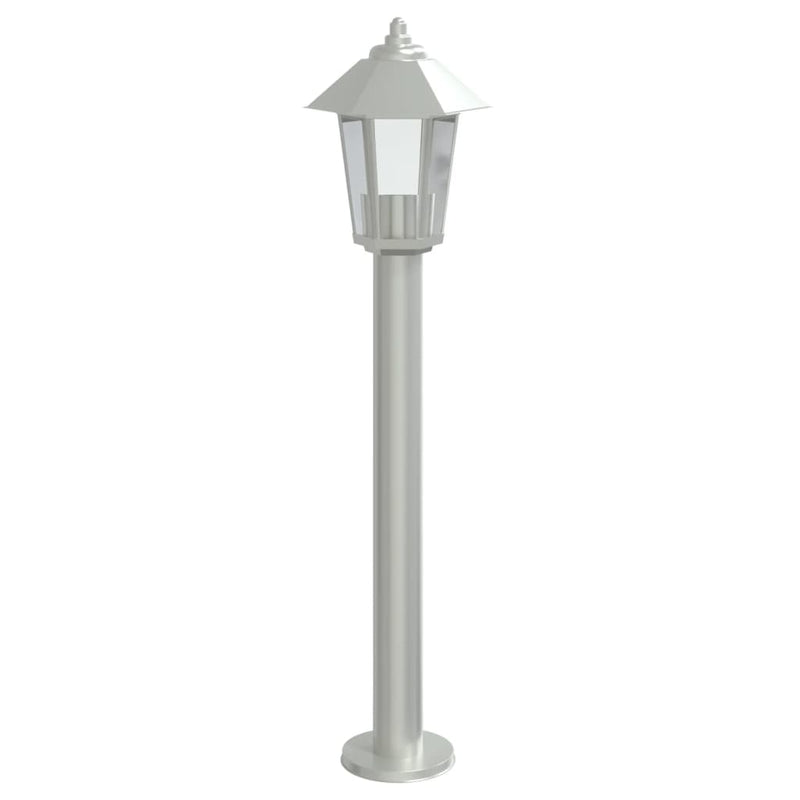 Load image into Gallery viewer, Vidaxl buitenvloerlamp 80 cm roestvrijstaal zilverkleurig