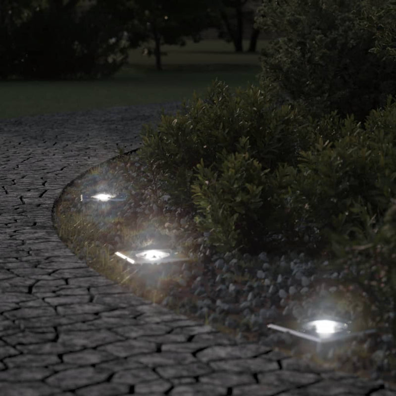 Load image into Gallery viewer, Vidaxl buitengrondverlichting vierkant 10,5x10,5 cm aluminium zwart