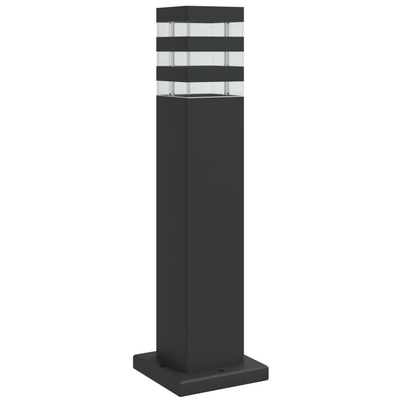 Load image into Gallery viewer, Vidaxl vloerlampen voor buiten 50 cm aluminium zwart