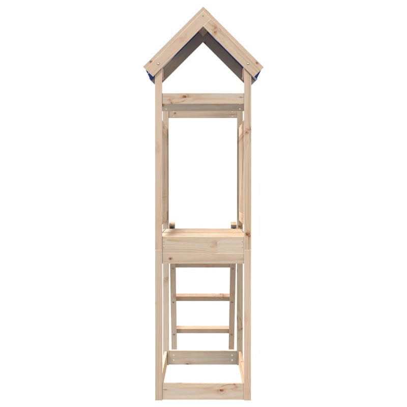 Load image into Gallery viewer, Vidaxl speeltoren met ladder 110,5x52,5x215 cm massief grenenhout