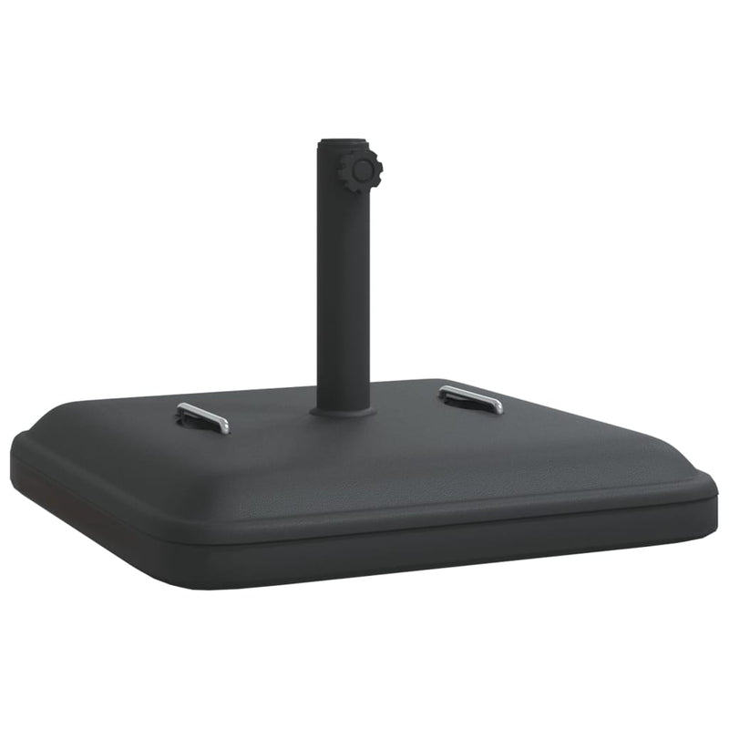 Afbeelding laden in galerijviewer, Vidaxl parasolvoet met handvatten voor stok ø38 48 mm 27 kg vierkant