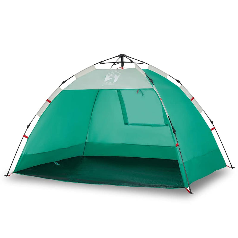 Load image into Gallery viewer, Vidaxl strandtent 2-persoons waterdicht snelontgrendeling zeegroen