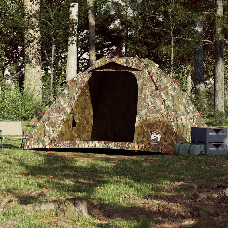 Load image into Gallery viewer, Vidaxl tent 4-persoons snelontgrendeling camouflage