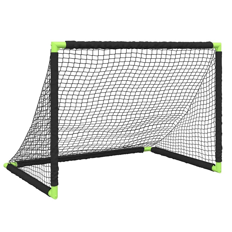 Load image into Gallery viewer, Vidaxl kindervoetbaldoel inklapbaar 90x64x64 cm zwart