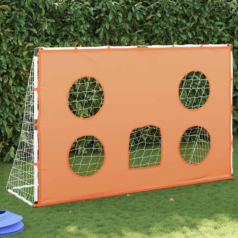 Load image into Gallery viewer, Vidaxl kindervoetbaldoel met doelmat en bal 182x62x118 cm