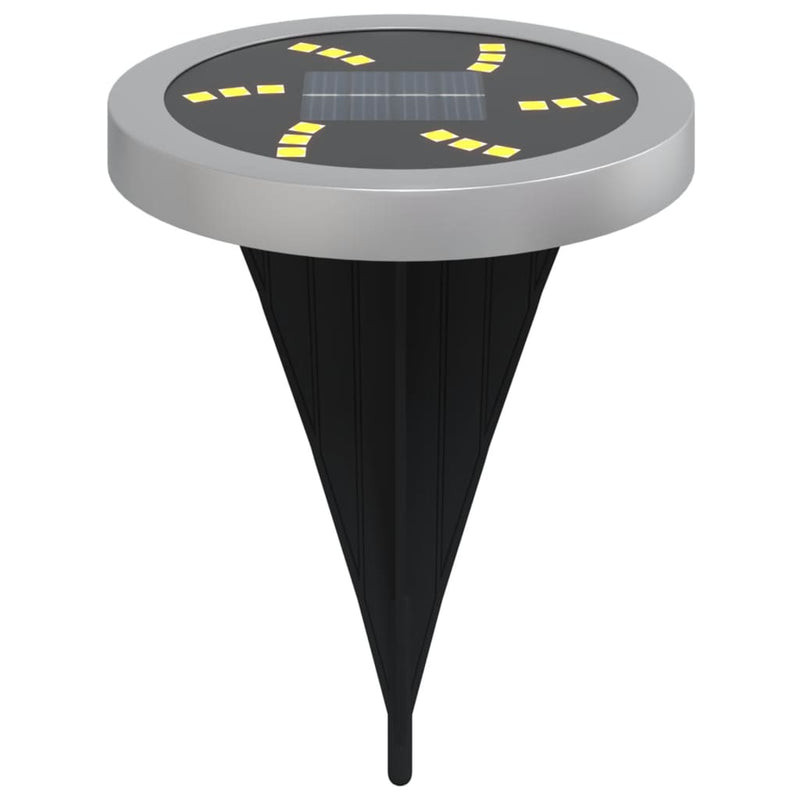 Load image into Gallery viewer, Vidaxl grondlampen 4 st solar met grondpennen warmwit