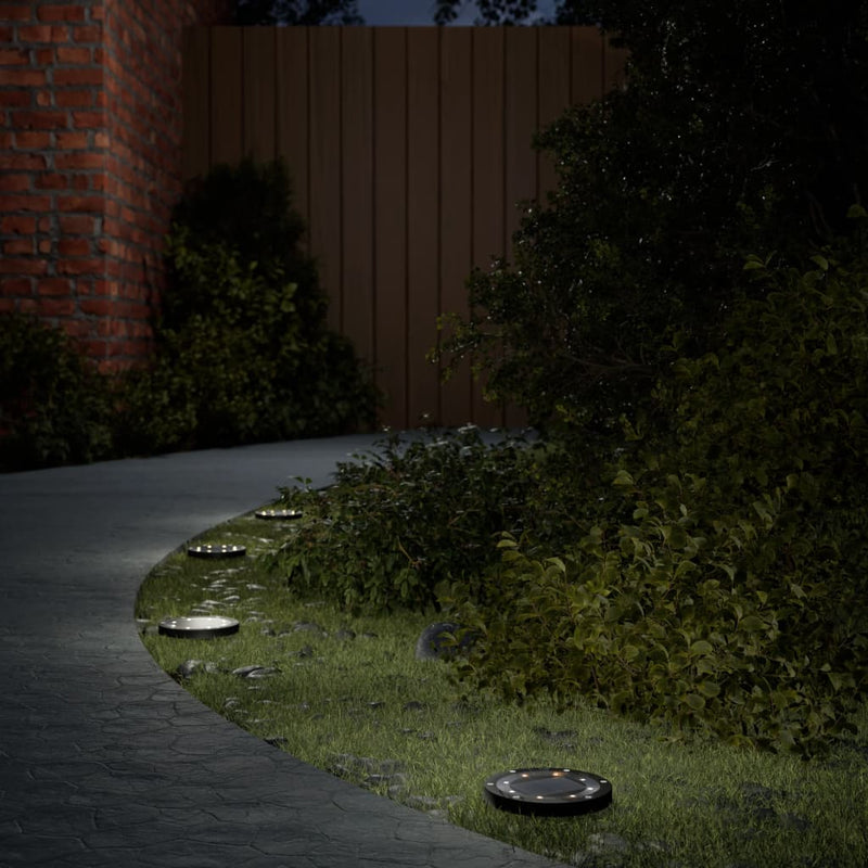 Load image into Gallery viewer, Vidaxl grondlampen 12 st solar met grondpennen warmwit