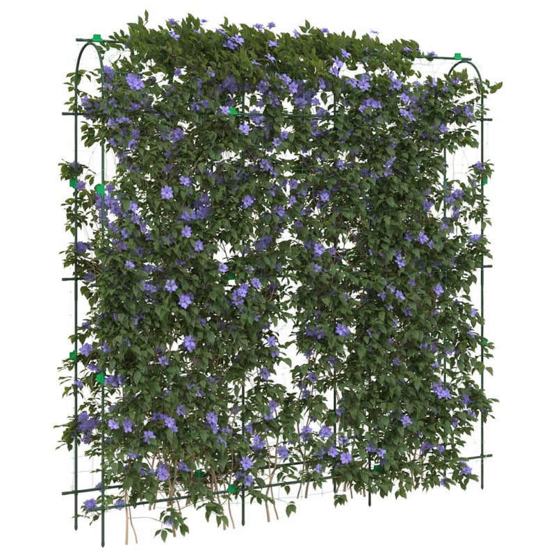 Load image into Gallery viewer, Vidaxl plantenklimrekken 2 st u-frame staal
