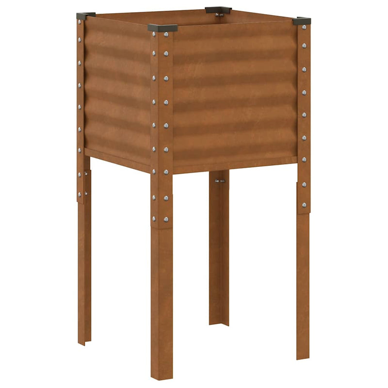 Load image into Gallery viewer, Vidaxl plantenbak 45x45x88 cm weerbestendig staal