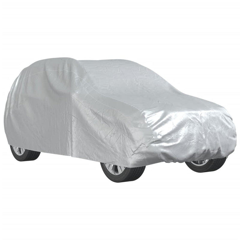 Load image into Gallery viewer, Vidaxl autohoes voor suv met gespriemen l volledig zilverkleurig