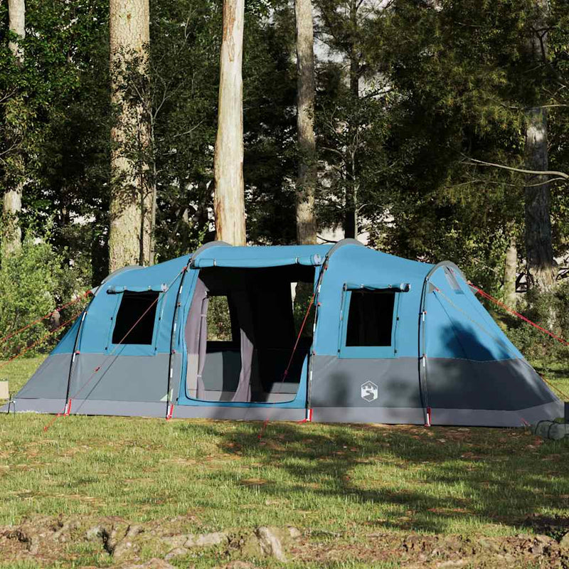 Load image into Gallery viewer, Vidaxl tunneltent 6-persoons waterdicht blauw