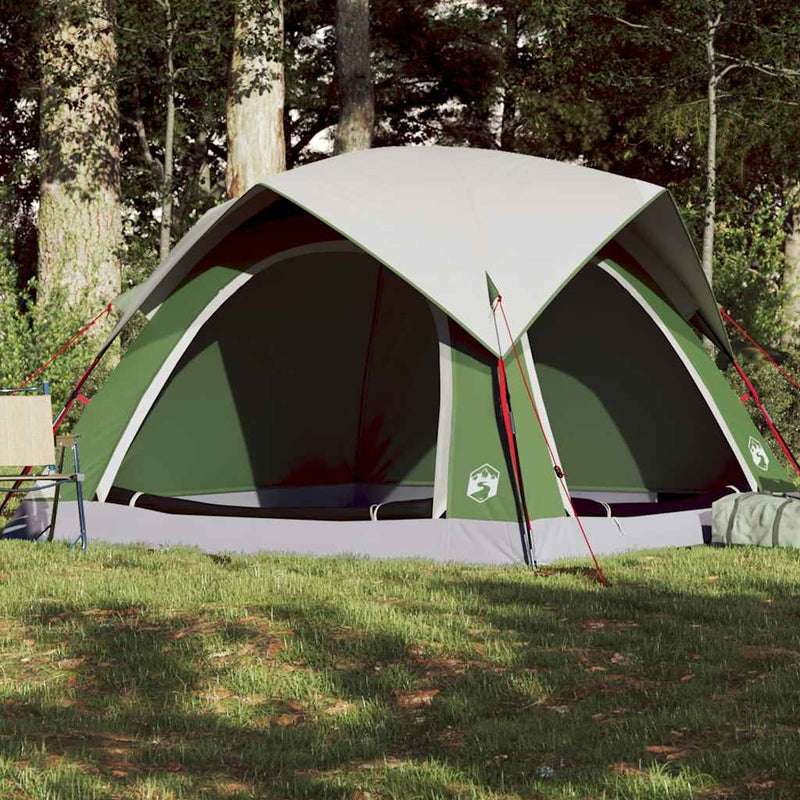 Load image into Gallery viewer, Vidaxl tent 4-persoons waterdicht groen
