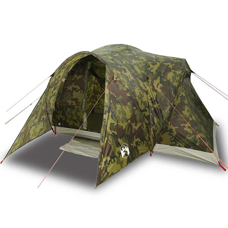 Load image into Gallery viewer, Vidaxl koepeltent 6-persoons waterdicht camouflage