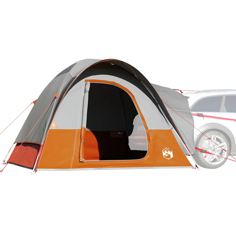 Load image into Gallery viewer, Vidaxl autotent 4-persoons waterdicht grijs en oranje