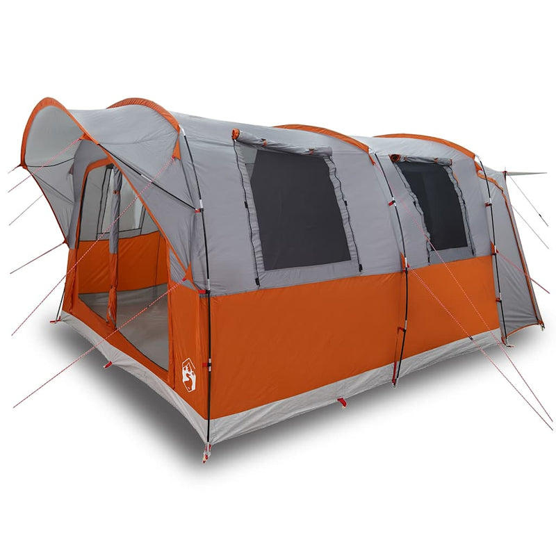 Load image into Gallery viewer, Vidaxl autotent 4-persoons waterdicht grijs en oranje