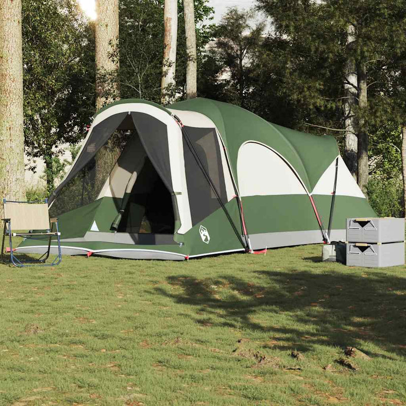 ギャラリービューアに画像をロードする, Vidaxl tunneltent 8-persoons waterdicht groen