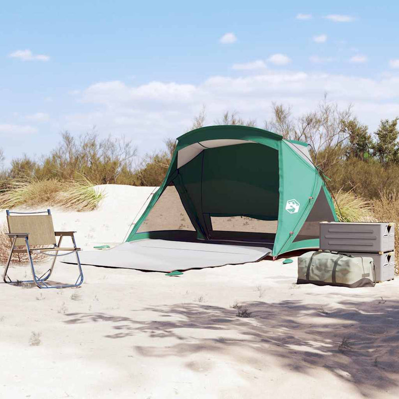 Chargez l'image dans la visionneuse de la galerie, Vidaxl strandtent 2-persoons zeegroen waterdicht
