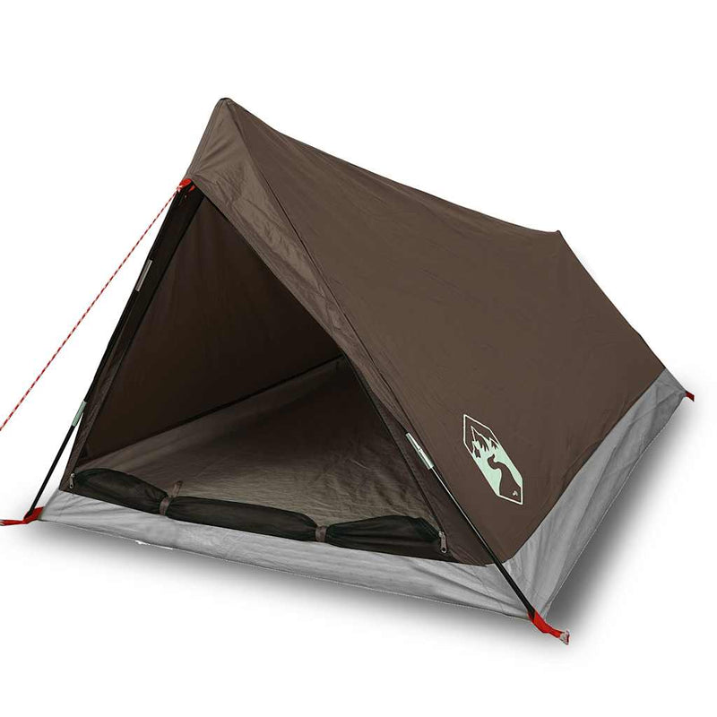 Load image into Gallery viewer, Vidaxl tent 2-persoons waterdicht bruin