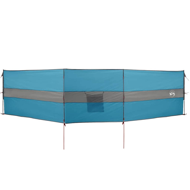 Chargez l'image dans la visionneuse de la galerie, Vidaxl windscherm camping waterdicht 490x123 cm blauw