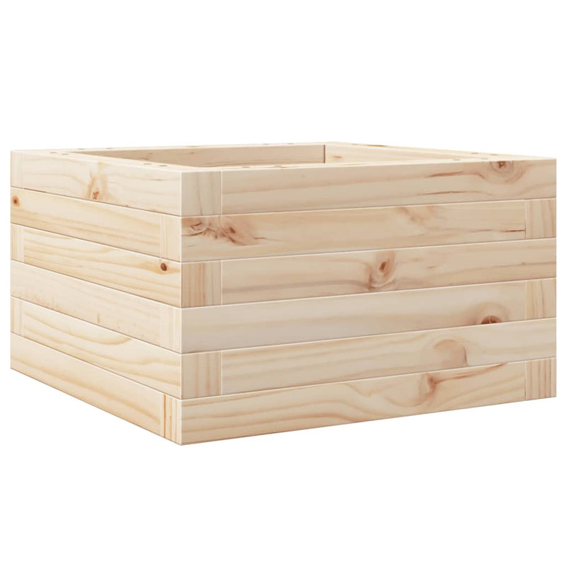 Load image into Gallery viewer, Vidaxl plantenbak 40x40x23 cm massief grenenhout