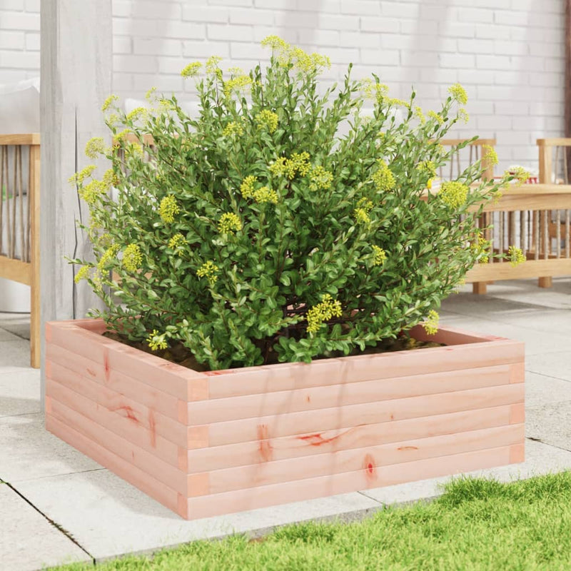 Load image into Gallery viewer, Vidaxl plantenbak 70x70x23 cm massief douglashout