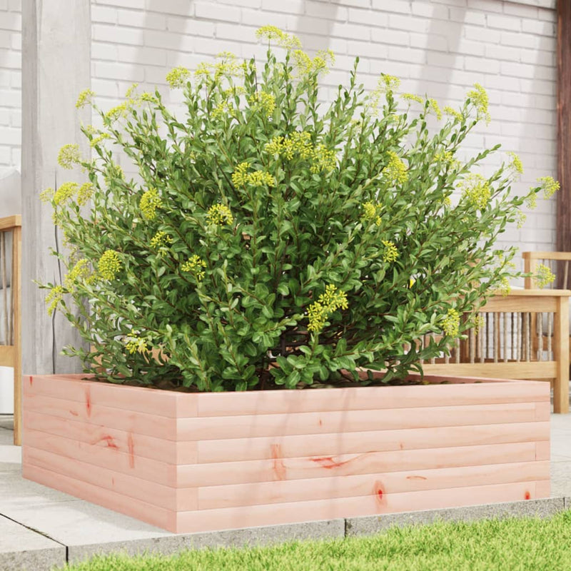 Load image into Gallery viewer, Vidaxl plantenbak 80x80x23 cm massief douglashout