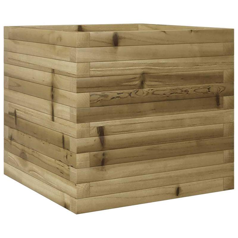 Load image into Gallery viewer, Vidaxl plantenbak 50x50x45,5 cm geïmpregneerd grenenhout