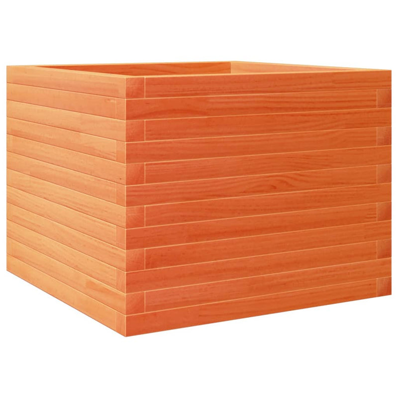 Load image into Gallery viewer, Vidaxl plantenbak 60x60x45,5 cm massief grenenhout wasbruin