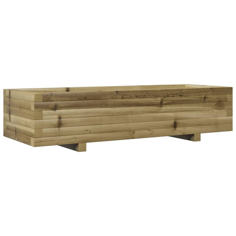 Load image into Gallery viewer, Vidaxl plantenbak 110x40x26,5 cm geïmpregneerd grenenhout