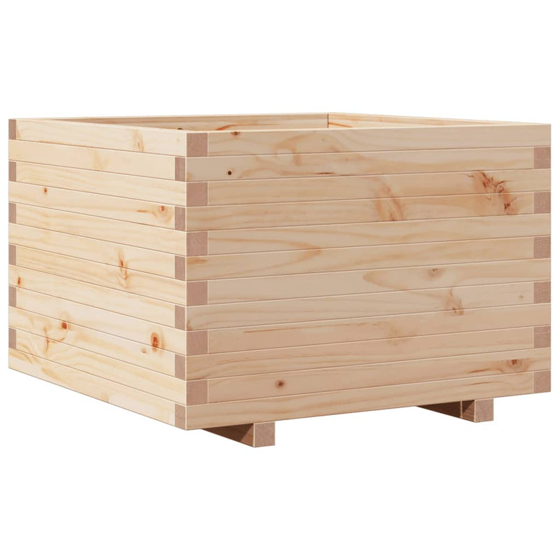 Load image into Gallery viewer, Vidaxl plantenbak 70x70x49,5 cm massief grenenhout