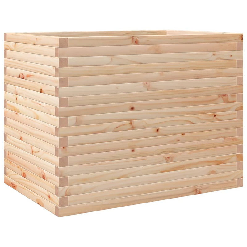 Load image into Gallery viewer, VidaXL Plantenbak 90x60x68,5 cm massief grenenhout
