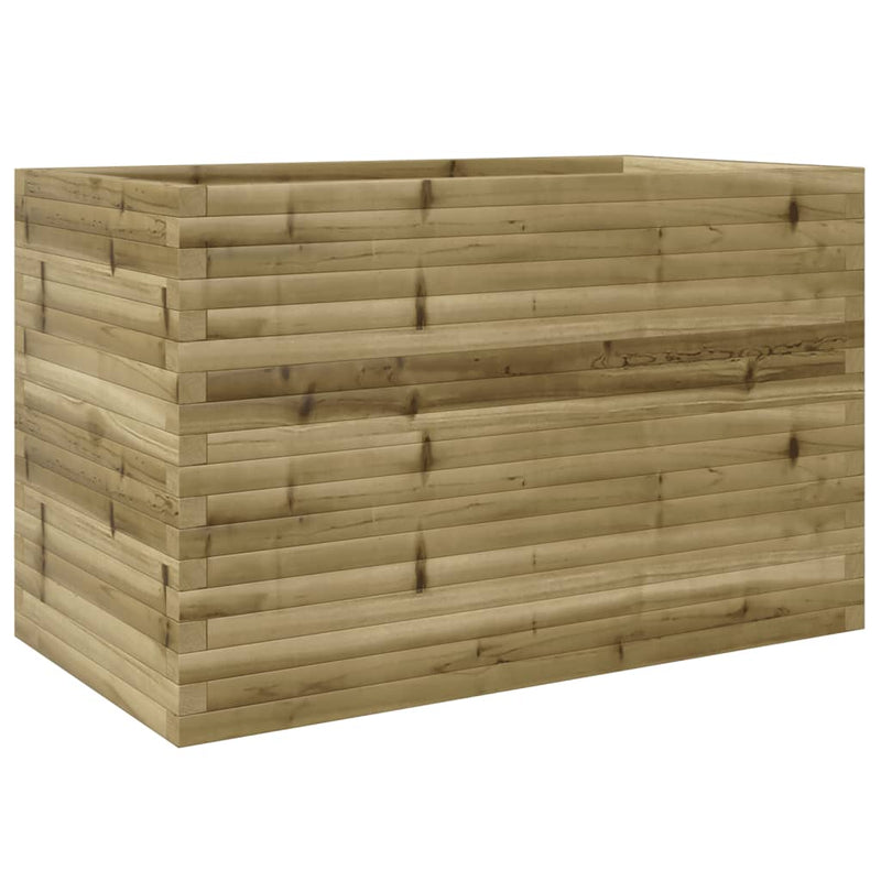 Load image into Gallery viewer, VidaXL Plantenbak 110x60x68,5 cm geïmpregneerd grenenhout