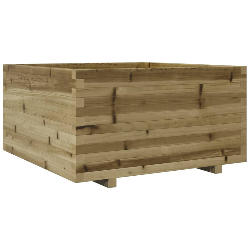 Load image into Gallery viewer, VidaXL Plantenbak 90x90x49,5 cm geïmpregneerd grenenhout