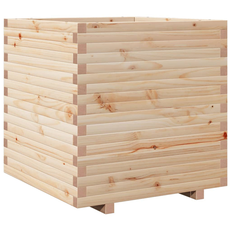 Load image into Gallery viewer, VidaXL Plantenbak 70x70x72 cm massief grenenhout