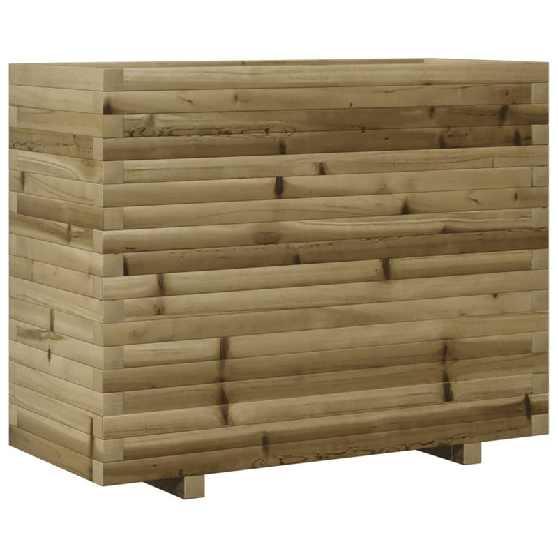 Load image into Gallery viewer, VidaXL Plantenbak 90x40x72 cm geïmpregneerd grenenhout