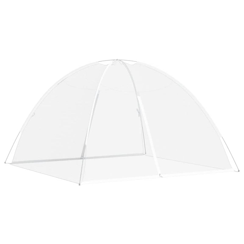 Load image into Gallery viewer, Vidaxl klamboe met deuren mongolia 220 gaas 200x200x130 cm wit