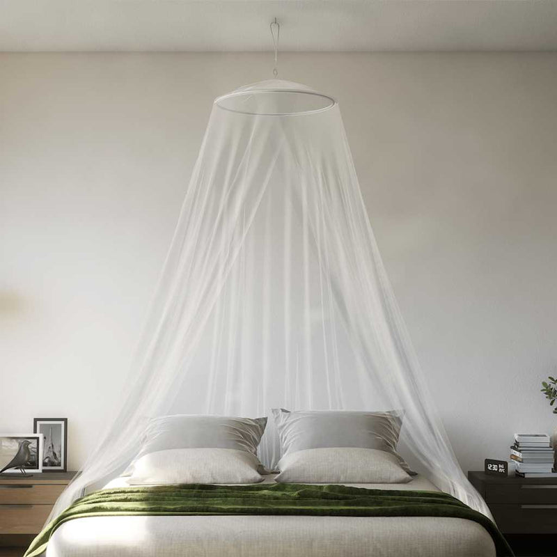 Load image into Gallery viewer, Vidaxl klamboe voor bed 220 gaas 56x56x220 cm wit