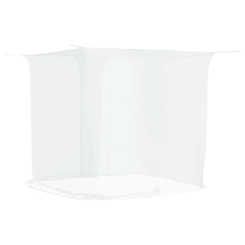 Load image into Gallery viewer, Vidaxl hangende klamboe 156 gaas 220x120x150 cm wit