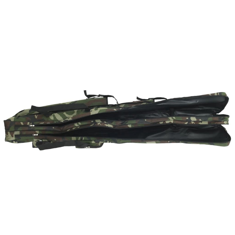Load image into Gallery viewer, Vidaxl hengeltas 160 cm camouflage oxford stof groen