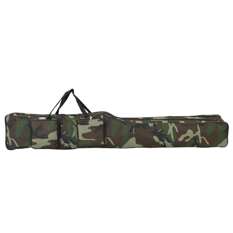 Load image into Gallery viewer, Vidaxl hengeltas 160 cm camouflage oxford stof groen